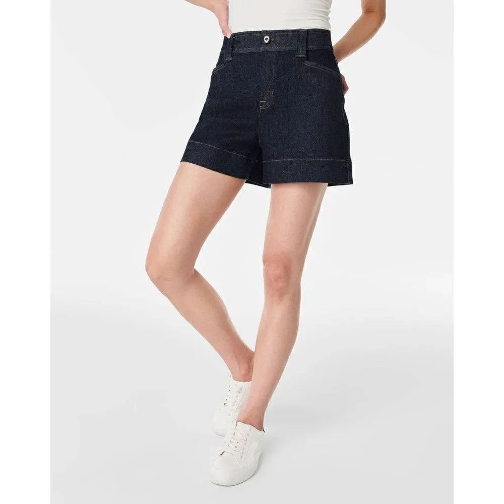 Spanx Denim Trouser Short, 6" XS $118